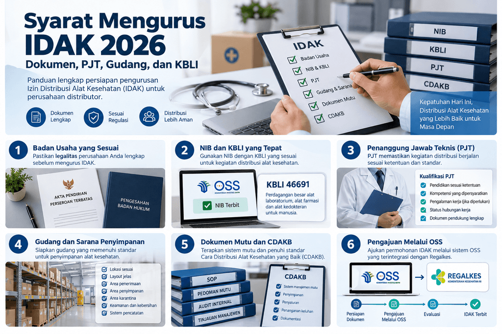 Syarat Mengurus IDAK Terbaru 2026